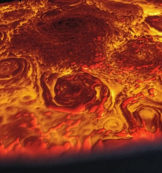 Why Jupiter Has Eight Polar Storms — and Saturn Only One: MIT Study Offers New Clues