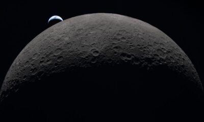 Artemis II Captures Rare ‘Earthset’ Over Moon