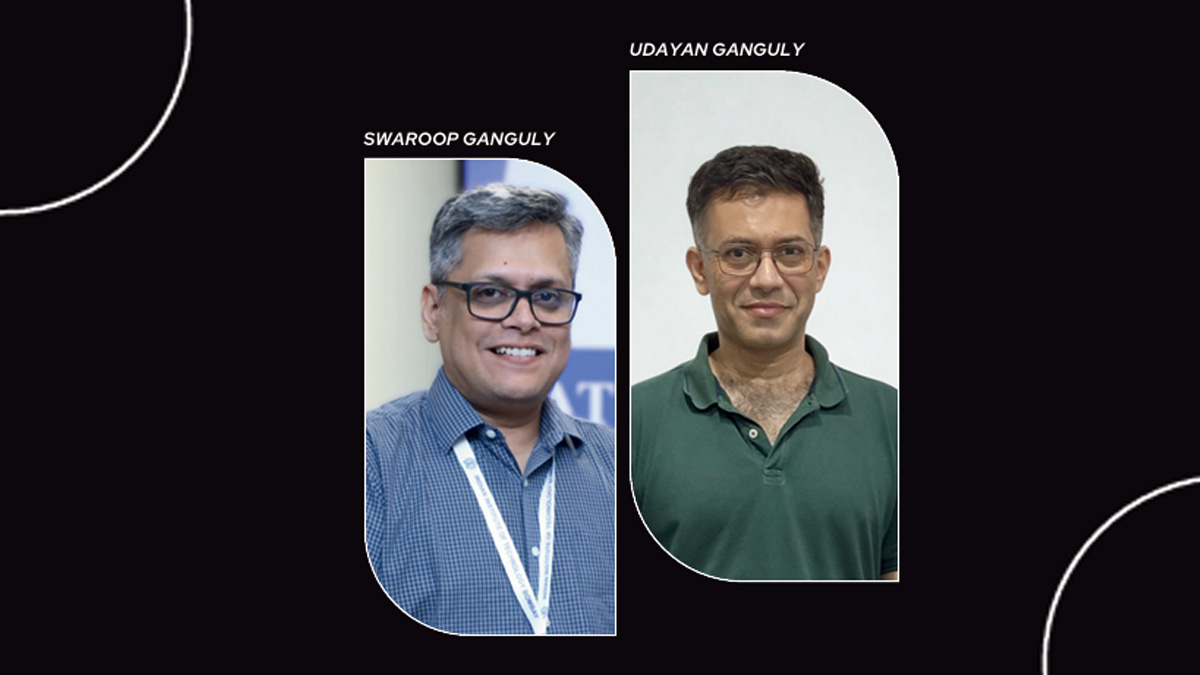 IIT Bombay semiconductor experts Swaroop and Udayan Ganguly discussing India’s semiconductor mission