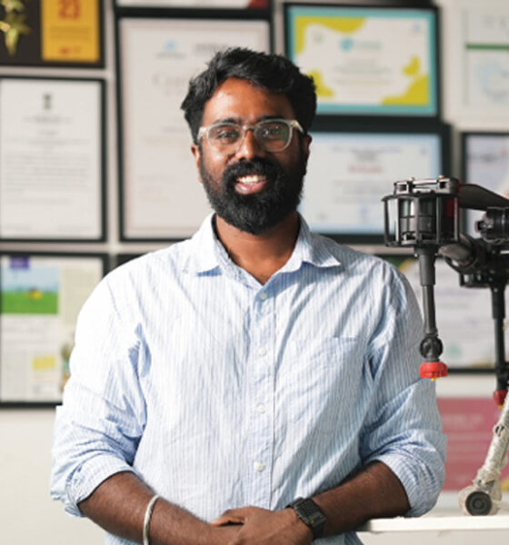 How Drone Technology In Agriculture Is Helping a South Indian Startup Reimagine farming