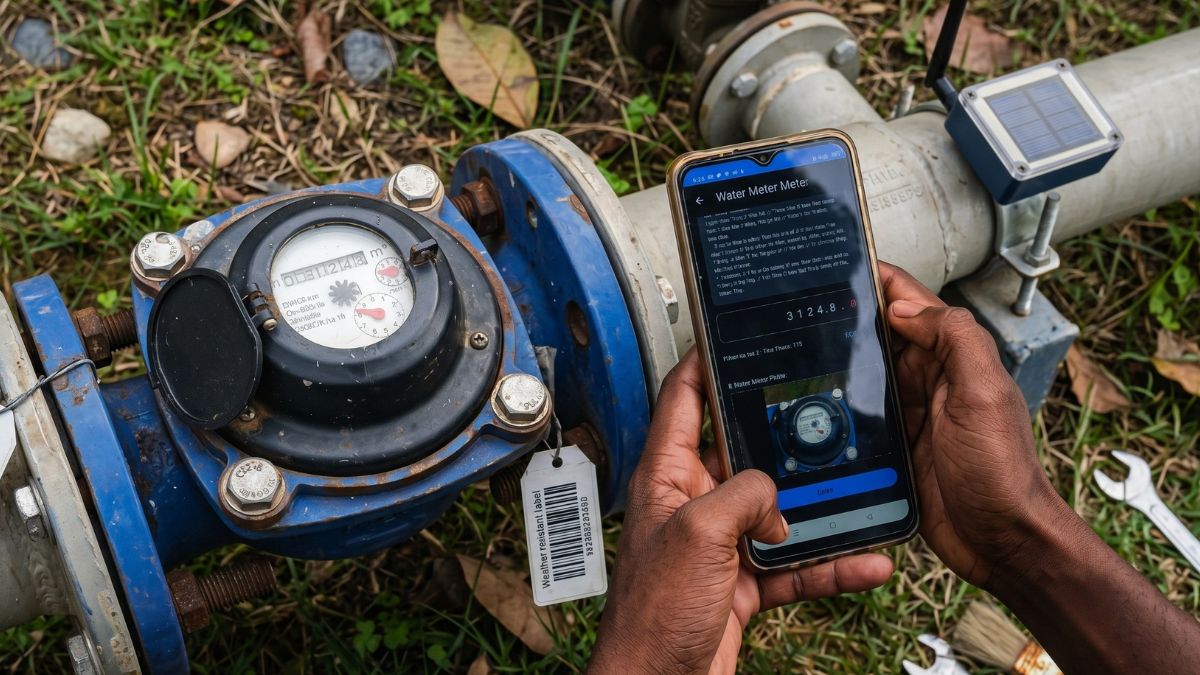 Digital monitoring system used to improve rural water delivery under India’s Jal Jeevan Mission.