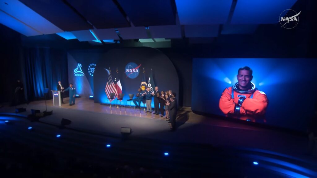 NASA announces crew of Artemis III at live event 42 NASAs Artemis III Announcement 38 40 screenshot