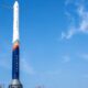 Skyroot Aerospace's Vikram-1 rocket stands on the launch pad at the Satish Dhawan Space Centre ahead of its historic maiden mission, becoming the first Indian private rocket to reach orbit.