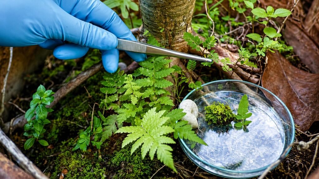 Cancer treatment research using plant-derived compounds from forest species
