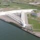 Maeslantkering, the Netherlands’ giant movable storm-surge barrier