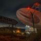 NASA-linked deep-space communications antenna used to track spacecraft and support satellite operations