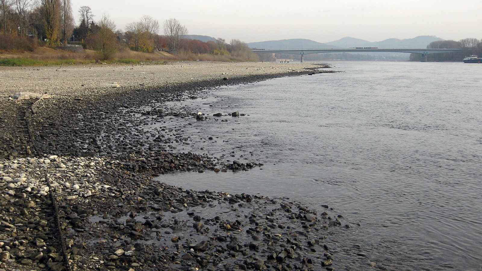 European Drought: Rivers Fall as Heat and Wildfires Spread