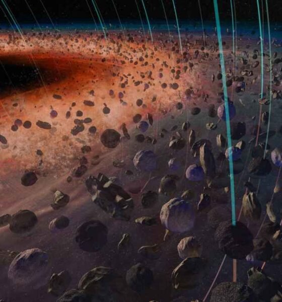 A magnetic field in the early solar system