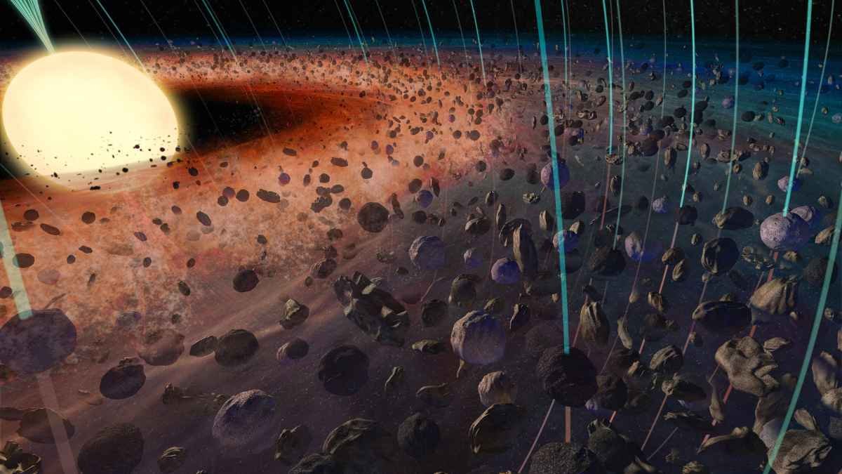 A magnetic field in the early solar system