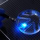 MIT engineers demonstrate a soft robot powered by living muscle cells responding to blue light.