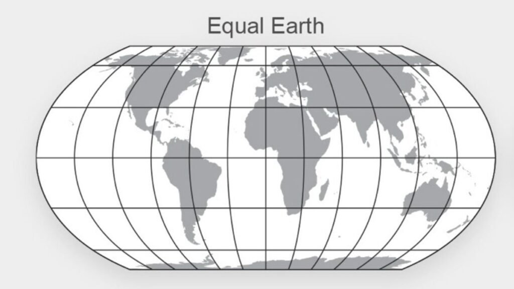 Equal earth projections