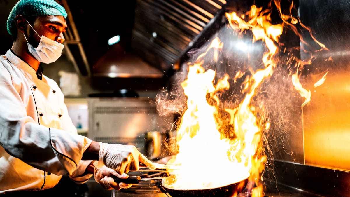 inside gas kitchens